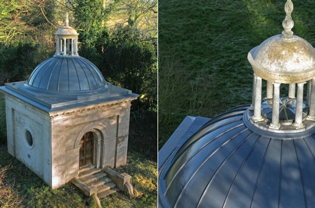 Hanham Mausoleum Flat Roof System