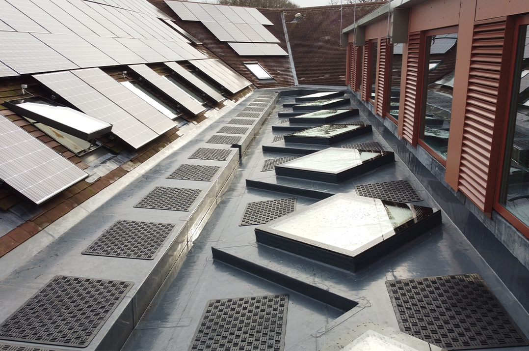 The Richard's Hospice Rooflights