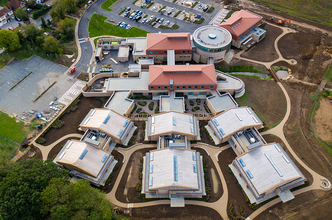 The Thames Hospice Waterproofing System Birds Eye